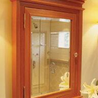 The Algonquin: Crown Moulding Medicine Cabinet